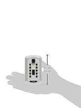 Load image into Gallery viewer, Kidde AccessPoint 001413 KeySafe Original Slimline Push Button Combination Permanent Key Lock Box, 2-Key, White
