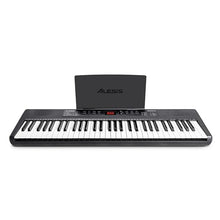 Load image into Gallery viewer, Alesis Melody 61 Keyboard Piano for Beginners with 61 Keys, Speakers, Stand, Bench, Headphones, Tablet/Sheet Music Stand, 300 Sounds and Music Lessons
