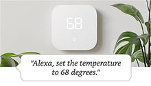 Load image into Gallery viewer, Certified Refurbished Amazon Smart Thermostat – ENERGY STAR certified, DIY install, Works with Alexa – C-wire required
