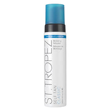 Load image into Gallery viewer, St.Tropez Self Tan Classic Bronzer Mousse Foam, Original Fake Tan, Streak-Free Finish, Develops in 4-8 hours, Vegan, Natural &amp; Cruelty Free, 8 fl oz
