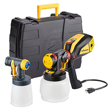 Load image into Gallery viewer, Wagner Spraytech 02419307 FLEXiO 595 Handheld HVLP Paint Sprayer, Sprays Most Unthinned Latex, Includes Two Nozzles - iSpray &amp; Detail Finish Nozzle, Complete Adjustability, Lightweight Design
