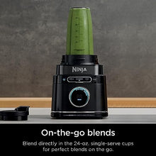 Load image into Gallery viewer, Ninja Detect Power Blender Pro + Personal Single-Serve, BlendSense Technology, For-Smoothies, Food and More, Compact Kitchen Countertop, 1800 P-Watts, 72 oz. Pitcher, (2) 24 oz. Cups, Black, TB301
