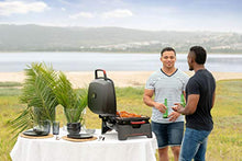 Load image into Gallery viewer, Megamaster 820-0065C 1 Burner Portable Gas Grill for Camping, Outdoor Cooking , Outdoor Kitchen, Patio, Garden, Barbecue with Two Foldable legs, Red + Black
