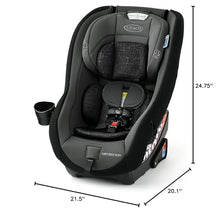 Load image into Gallery viewer, Graco Contender Slim Convertible Car Seat, West Point, Space-Saving Design, Lightweight and Compact
