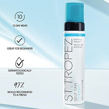 Load image into Gallery viewer, St.Tropez Self Tan Classic Bronzer Mousse Foam, Original Fake Tan, Streak-Free Finish, Develops in 4-8 hours, Vegan, Natural &amp; Cruelty Free, 8 fl oz
