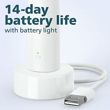 Load image into Gallery viewer, PHILIPS Sonicare 1100 Power Toothbrush, Rechargeable Electric Toothbrush, White Grey HX3641/02
