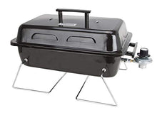 Load image into Gallery viewer, Duke Grills Omaha Go Anywhere Portable Gas Grill - Mini BBQ Propane Grill for Camping, RV, Tailgate - Cooks 8 hamburgers at once - Long Life Steel - Foldable Legs

