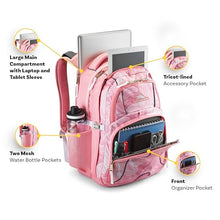 Load image into Gallery viewer, High Sierra Swerve Laptop Backpack, Black, One Size
