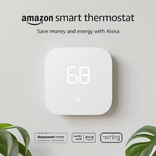 Load image into Gallery viewer, Amazon Smart Thermostat – Save money and energy - Works with Alexa and Ring - C-wire required
