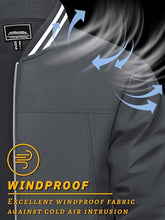 Load image into Gallery viewer, TACVASEN Varsity Jacket For Men Jackets For Men Lightweight Bomber Jackets For Men Big And Tall Light Windbreaker Jackets Light Windproof Jacket
