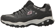 Load image into Gallery viewer, Skechers mens Afterburn M. Fit fashion sneakers, Charcoal/Black, 11 X-Wide US
