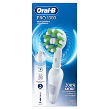 Load image into Gallery viewer, Oral-B Pro 1000 Rechargeable Electric Toothbrush, White
