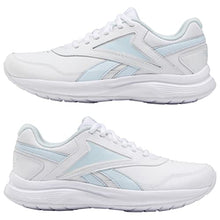 Load image into Gallery viewer, Reebok Women&#39;s Walk Ultra 7 DMX Max Shoe, White/Glass Blue/Collegiate Royal, 5
