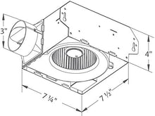 Load image into Gallery viewer, DELTA ELECTRONICS (AMERICAS), BreezSlim SLM50 50 CFM Exhaust Bath Fan, White
