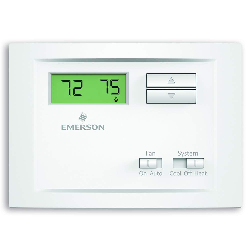 Emerson NP110 Non-Programmable Single Stage Thermostat, 4, 0.5