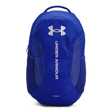 Load image into Gallery viewer, Under Armour Unisex-Adult Hustle 6.0 Backpack, (401) Royal/Royal/Metallic Silver, One Size Fits Most
