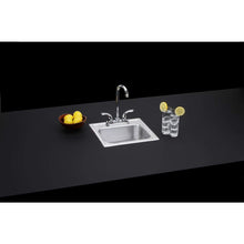 Load image into Gallery viewer, Elkay DSEP1515C Dayton Single Bowl Drop-in Stainless Steel Bar Sink + Faucet Kit
