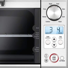 Load image into Gallery viewer, Breville the Mini Smart Oven®, Electric Countertop Toaster Oven, Small Portable Oven, BOV450XL, Brushed Stainless Steel
