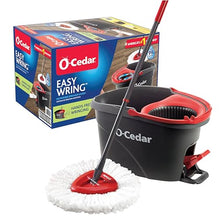 Load image into Gallery viewer, O-Cedar EasyWring Microfiber Spin Mop and Bucket Cleaning System
