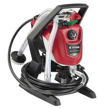 Load image into Gallery viewer, Titan Tool ControlMax 1500 0580005 High Efficiency Airless Paint Sprayer, HEA technology decreases overspray by up to 55% while delivering softer spray providing a consistent spray pattern
