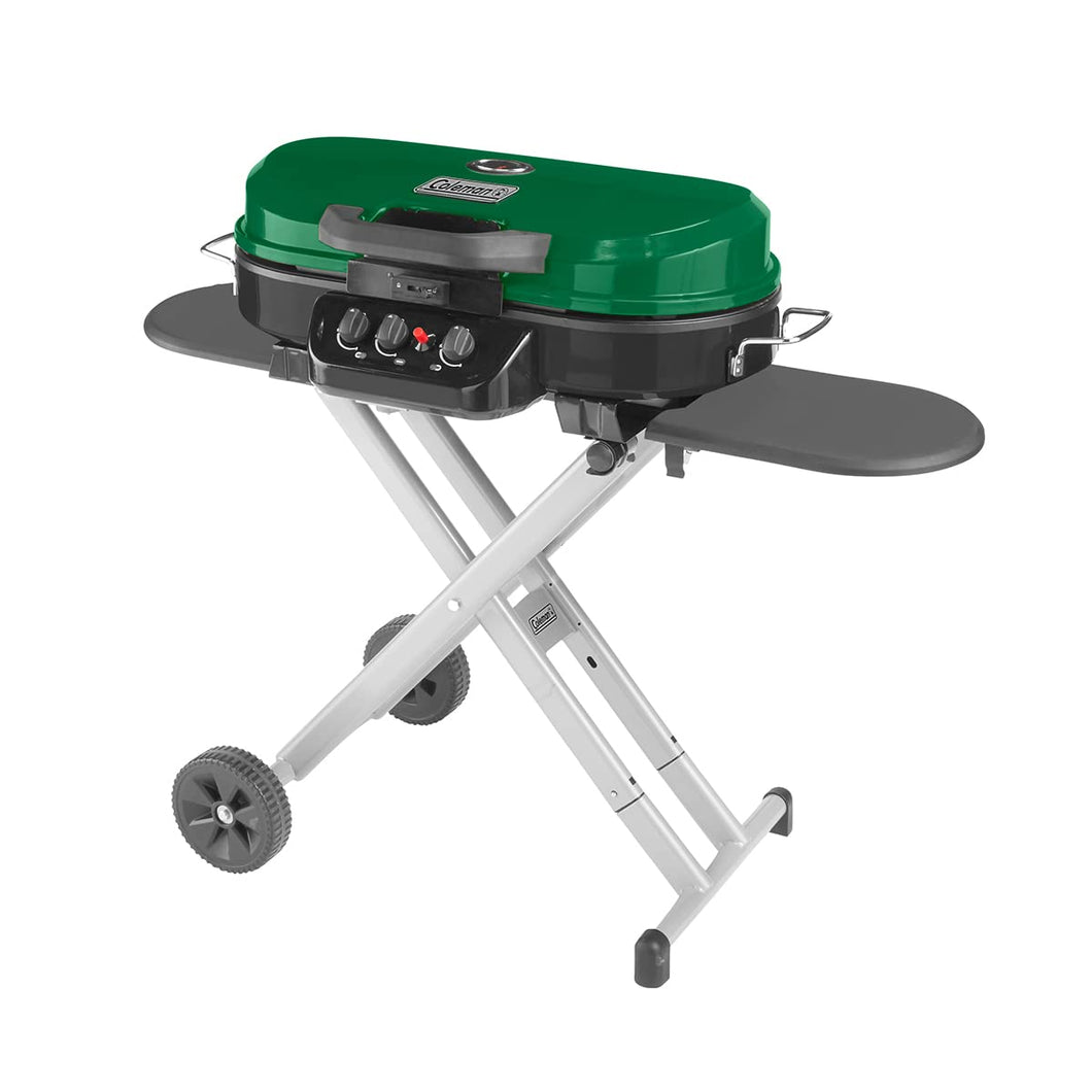 Coleman Gas Grill | Portable Propane Grill | RoadTrip 285 Standup Grill, Green