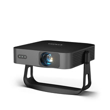 Load image into Gallery viewer, 【360°Adjustable Stand &amp; Auto Focus/Keystone】Mini Projector with WiFi and Bluetooth, 550ANSI Native 1080P Portable Outdoor Movie Projector, VOPLLS Home Projector 4K Support for HDMI/USB/AV/Phone/Laptop
