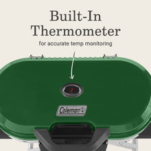Load image into Gallery viewer, Coleman Gas Grill | Portable Propane Grill | RoadTrip 285 Standup Grill, Green
