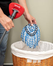 Load image into Gallery viewer, O-Cedar EasyWring RinseClean Microfiber Spin Mop &amp; Bucket Floor Cleaning System, Grey
