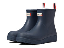 Load image into Gallery viewer, Hunter Footwear Women&#39;s Play Short Rain Boot, Valtameri Blue, 9
