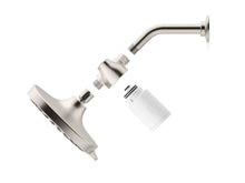 Load image into Gallery viewer, KOHLER Aquifer Filtered Shower Head Attachment, Filtration System Attaches to Most Existing Shower Heads and Shower Arms, Reduces Chlorine, Odor, and Controls Scale, Polished Chrome, R24612-CP
