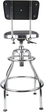 Load image into Gallery viewer, Olympia Tools 82-738 Adjustable Hydraulic Work Stool, Black
