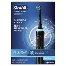 Load image into Gallery viewer, Oral-B Pro 5000 Smartseries Power Rechargeable Electric Toothbrush with Bluetooth Connectivity, Black Edition
