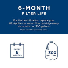 Load image into Gallery viewer, GE RPWFE Refrigerator Water Filter, Genuine Replacement Filter, Certified to Reduce Lead, Sulfur, and 50+ Other Impurities, Replace Every 6 Months for Best Results, Pack of 1
