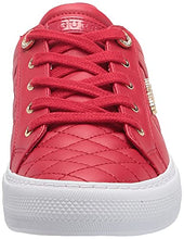 Load image into Gallery viewer, GUESS Womens Loven Sneaker, Red 610, 7 US

