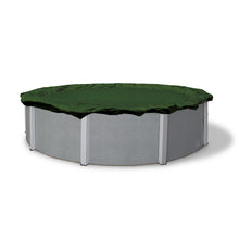 Load image into Gallery viewer, Blue Wave BWC810 Silver 12-Year 28-ft Round Above Ground Winter Pool Cover, FEET, Forest Green
