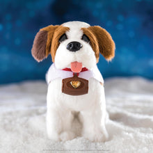 Load image into Gallery viewer, The Elf on the Shelf Elf Pets St Bernard Plush Dog, Official Adoption Certificate, Story Book, and Cheer Checkup Play Vet Set (Multi-Item Gift Set)
