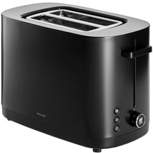 Load image into Gallery viewer, ZWILLING Enfinigy 2 Slice Toaster with Extra Wide 1.5&quot; Slots for Bagels, 7 Toast Settings, Even Toasting, Reheat, Cancel, Defrost, Black

