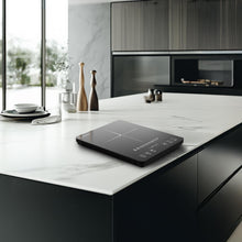 Load image into Gallery viewer, AMZCHEF Portable Induction Cooktop 20 Temperature &amp; Power Levels, 1800W Induction Stove Burner with 6.8" Heating Coil, Low Noise Hot Plate Single Electric Cooktops Countertop Stove with Timer
