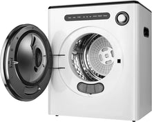 Load image into Gallery viewer, OOTDAY Portable Clothes Dryer, Front Load Compact Laundry Dryers with Exhaust Pipe, 850W, ABS Control Panel, 9lbs Compact Dryer for Apartments, Home, Dorm, White
