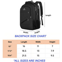 Load image into Gallery viewer, MATEIN School Laptop Backpack, Extra Large TSA Friendly College Computer Bookbag with Laptop Compartment Fits 17 Inch Notebook, Water Resistant Business Work Travel Bag, Graduation Gifts for Men Women

