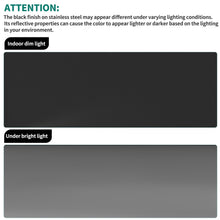 Load image into Gallery viewer, YITAHOME Black Kitchen Sink 30in Undermount Sink Single Bowl 16 Gauge Stainless Steel Nano Gunmetal Black Sink with Accessories for Workstation, Prep Kitchen, Bar Sink 30 x 18 x 10in
