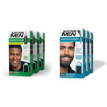 Load image into Gallery viewer, Just For Men Shampoo-In Color (Formerly Original Formula), Mens Hair Color &amp; Mustache &amp; Beard, Beard Dye for Men with Brush Included for Easy Application
