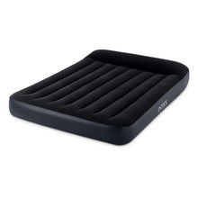Load image into Gallery viewer, Intex 64147ED Dura-Beam Standard Pillow Rest Air Mattress: Fiber-Tech – Full Size – Built-in Electric Pump – 10in Bed Height – 600lb Weight Capacity
