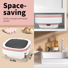Load image into Gallery viewer, Portable Washing Machine, Upgraded 15L Mini Washer and Spin Dryer with Deep Cleaning of Underwear, Baby Clothes and Small Items, Foldable Small Washer for Apartments, Dorm,RV, Travel, Laundry,Camping
