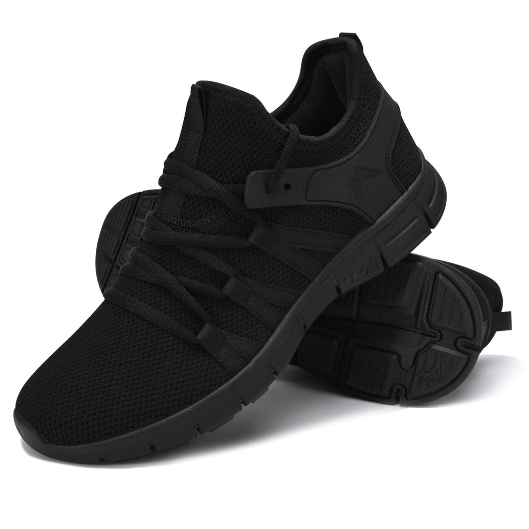 INZCOU Running Shoes Lightweight Tennis Shoes Non Slip Gym Workout Shoes Breathable Mesh Walking Sneakers 8women / 7men