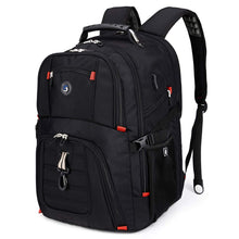 Load image into Gallery viewer, SHRRADOO Extra Large 50L Travel Laptop Backpack with USB Charging Port, College Backpack Airline Approved Business Work Bag Fits 17 Inch Computer for Men Women
