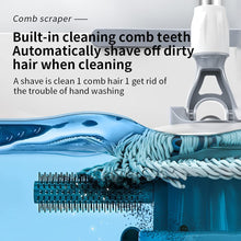 Load image into Gallery viewer, Michao Spin Mop Bucket Deluxe 360 Spinning Floor Cleaning System with 6 Microfiber Replacement Head Refills,62&quot; Extended Handle,4X Wheel for Home Cleaning
