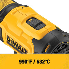 Load image into Gallery viewer, DEWALT 20V MAX Heat Gun, Cordless, Up to 990 Degrees, 42 Minutes of Run Time, LED Light, Bare Tool Only (DCE530B)
