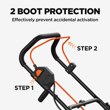 Load image into Gallery viewer, Litheli 2X20V Cordless Snow Blower, 20 Inch Snow Thrower with 4.0Ah Battery, Electric Snow Blowers with LED Spotlight and Brushless Motor for Walkways and Driveways
