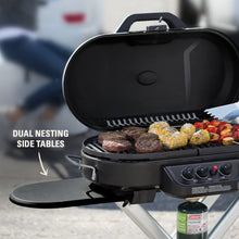 Load image into Gallery viewer, Coleman Gas Grill | Portable Propane Grill | RoadTrip 285 Standup Grill, Green
